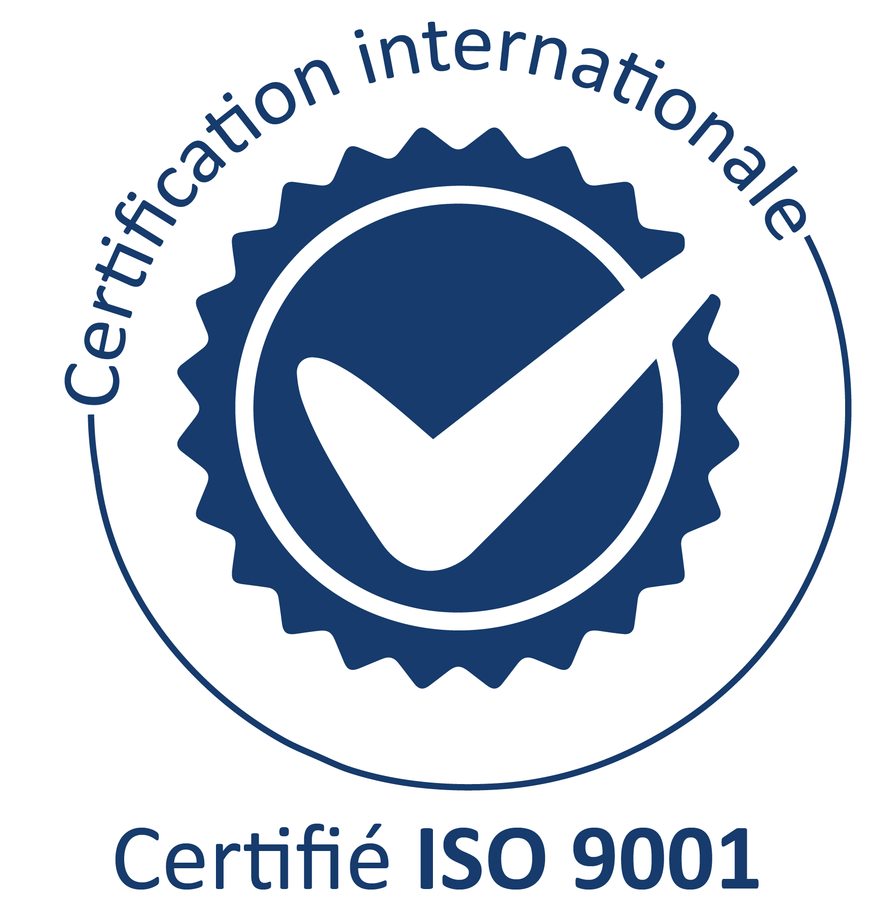 logo ISO 9001 Weinmann - Aire haute technicité